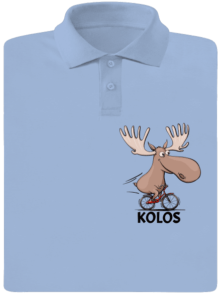 Kolos pánská polokošile Sky Blue Mal
