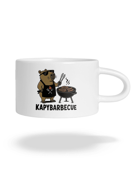 Kapybarbecue hrnek makronka White