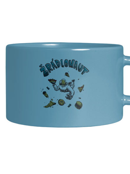 Žrádlonaut hrnek makronka Blue Macaron