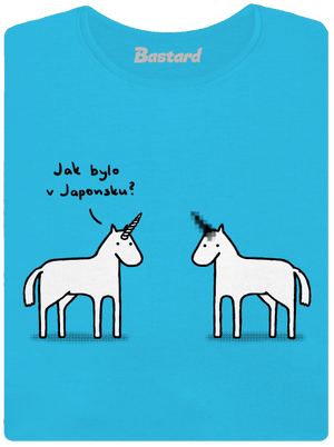 Pornorožec dámské tričko Blue Atol