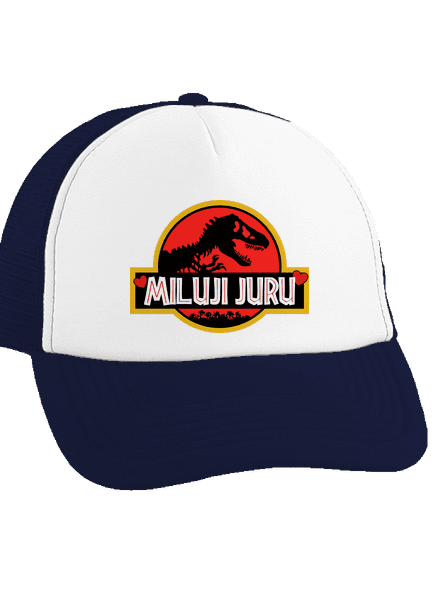 Miluji Juru kšiltovka truckerka French Navy cap