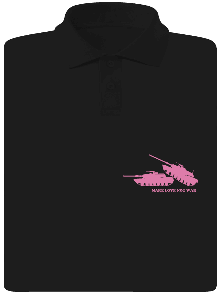 Tanky pánská polokošile Black