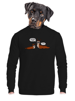 unisex mikina bez kapuce