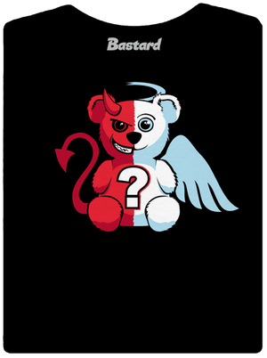 Anděl vs. ďábel dámské tričko premium Black