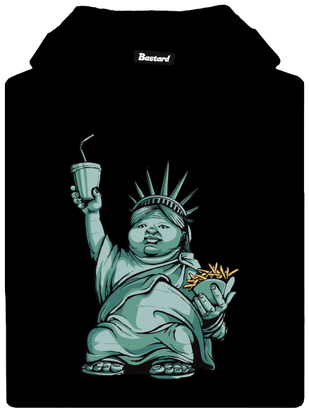 Americký idol dámská mikina klokanka Black