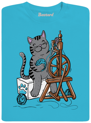 Kočka přede pánské tričko Swimming Pool