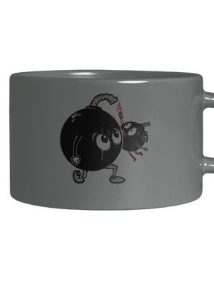 Bomby hrnek makronka Grey Macaron