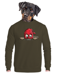 unisex mikina bez kapuce