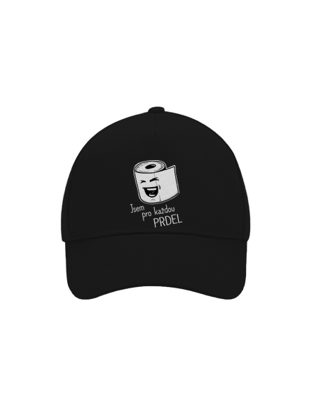 Prdel kšiltovka baseballka Black
