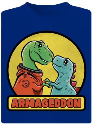 Armageddon pánské sportovní tričko Royal Blue Mal