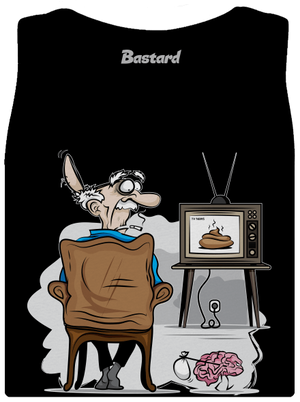 TV News dámské tílko klasické Black