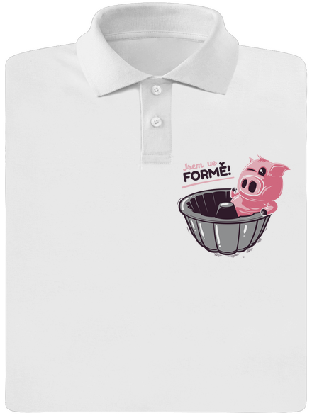 Ve formě pánská polokošile White