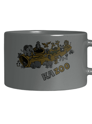 KaZoo hrnek makronka Grey Macaron