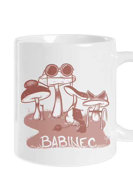 Babinec klasický hrnek White