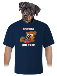 unisex tričko oversized