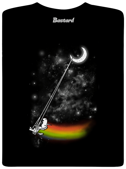 Unicorn Universe pánské dlouhý rukáv Black
