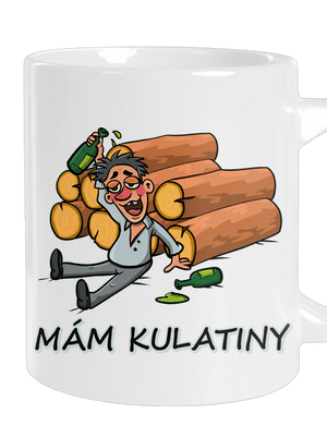 Mám kulatiny velký hrnek White