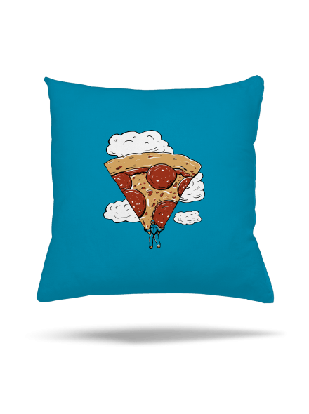 Pizzašutista polštář Blue Turquoise