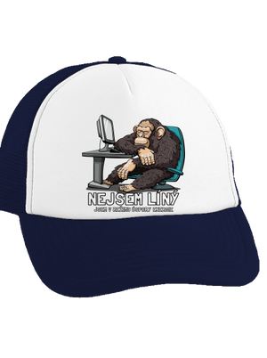 Nejsem líný kšiltovka truckerka French Navy cap