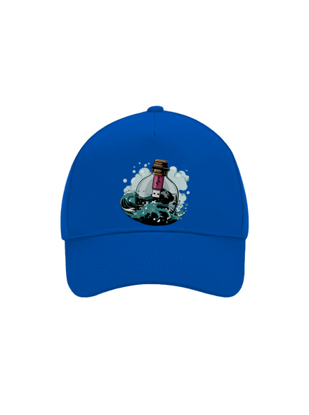 USB vzkaz v láhvi kšiltovka baseballka Bright Royal
