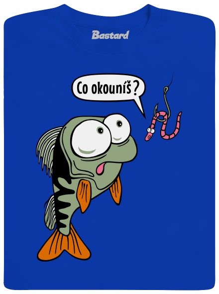 Co okouníš? pánské dlouhý rukáv Royal Blue