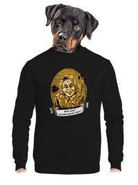 unisex mikina bez kapuce