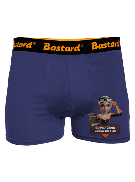 Super máma boxerky Blue Navy