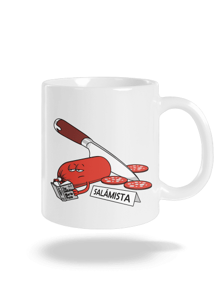 Salámista klasický hrnek White