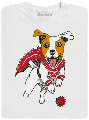 Jack Russell pánské tričko White