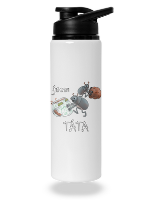 Jsem táta a máma lahev na vodu White