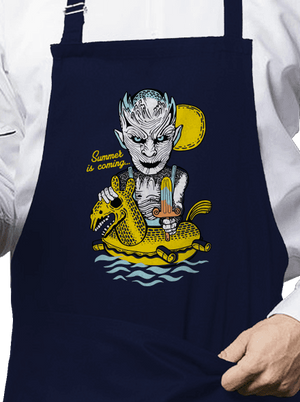 Summer is coming 2 zástěra Navy