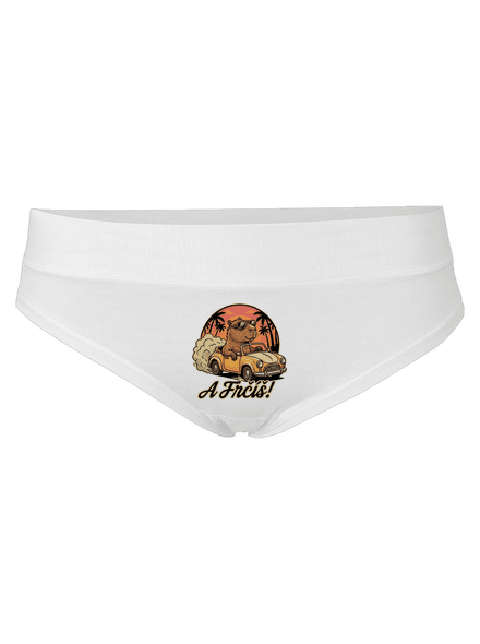 A frčíš dámské kalhotky White