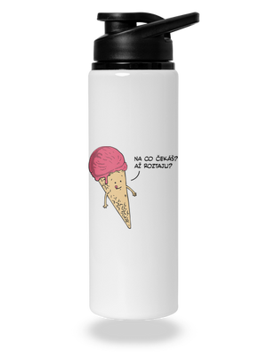 Zmrzlina lahev na vodu White