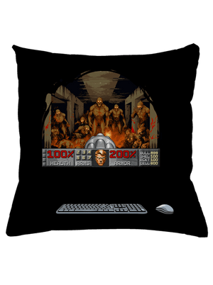 B17: Doom polštář Black