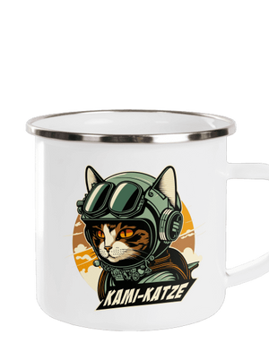 Kami-Katze plecháček White