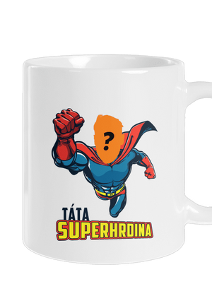 Táta superhrdina klasický hrnek White