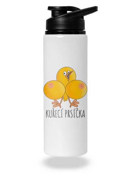 Kuřecí prsíčka lahev na vodu White