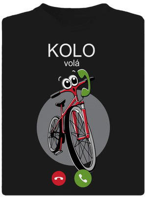 Kolo volá dětské sportovní tričko Black