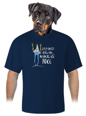 unisex tričko oversized