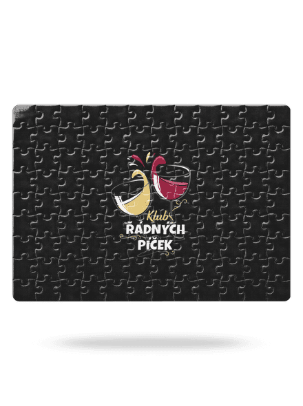 Klub řádných píček puzzle White