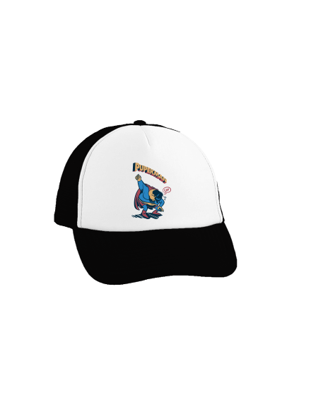 Pupekman kšiltovka truckerka Black cap