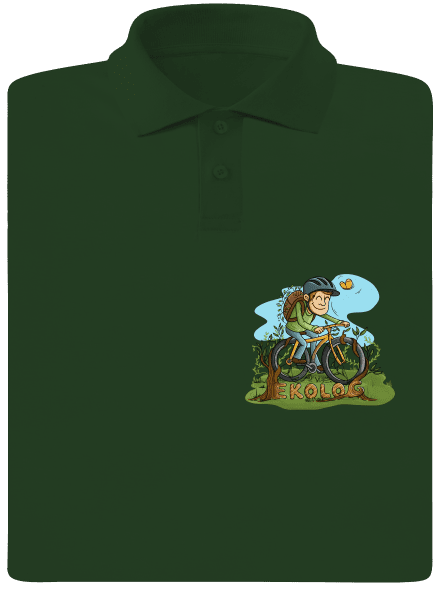 Ekolog pánská polokošile Bottle Green Mal