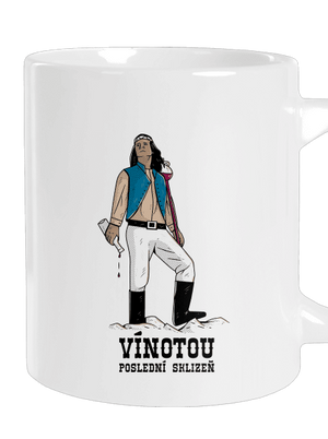 Vínotou velký hrnek White