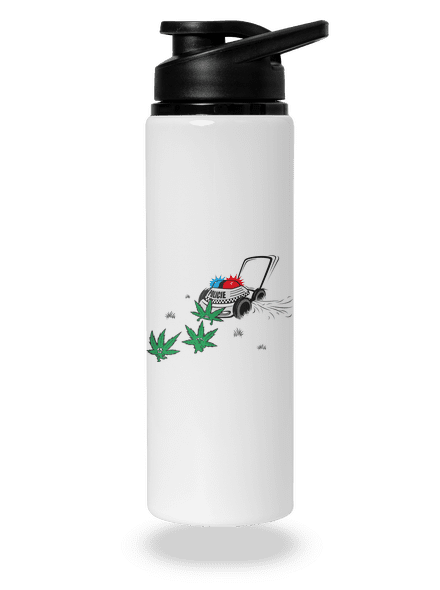 Ganja krize lahev na vodu White