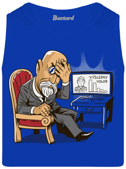 Masaryk pánské tílko Royal Blue