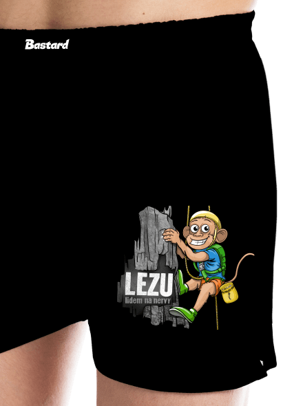Lezu na nervy pánské trenky Black