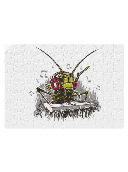 DJ cvrček puzzle White