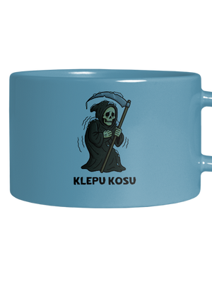 Klepu kosu hrnek makronka Blue Macaron