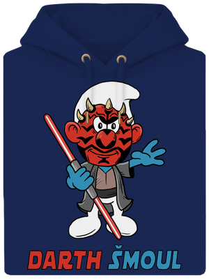 Darth Šmoul unisex mikina premium Navy
