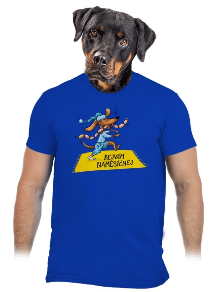 Bejvám náměsíčnej pánské tričko Royal Blue
